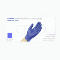 【SUN】Disposable gloves Vinyl Nitrile Blend Gloves Powder Free tattoo gloves kitchen gloves for cooking food gloves [100PCS]