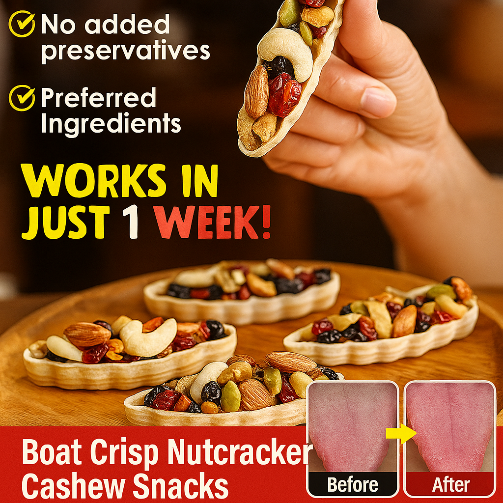 Eight Treasures Nutritious Crackers Boat Daily Nuts Instant Pastry