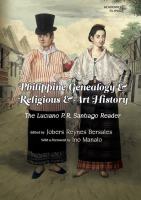 Philippine Genealogy & Religious & Art History - The Luciano P.R. Santiago Reader SB