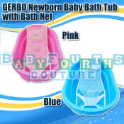 Gerbo Newborn Baby Bath Tub with Bath Net Support