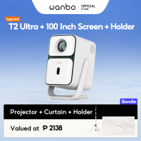 [Best Selling] Wanbo T2 Ultra Gimbal Projector Google TV 14 Free 120° Angle 1080P Full HD ASA 3.0 Technology Home Theater Netflix Cinema