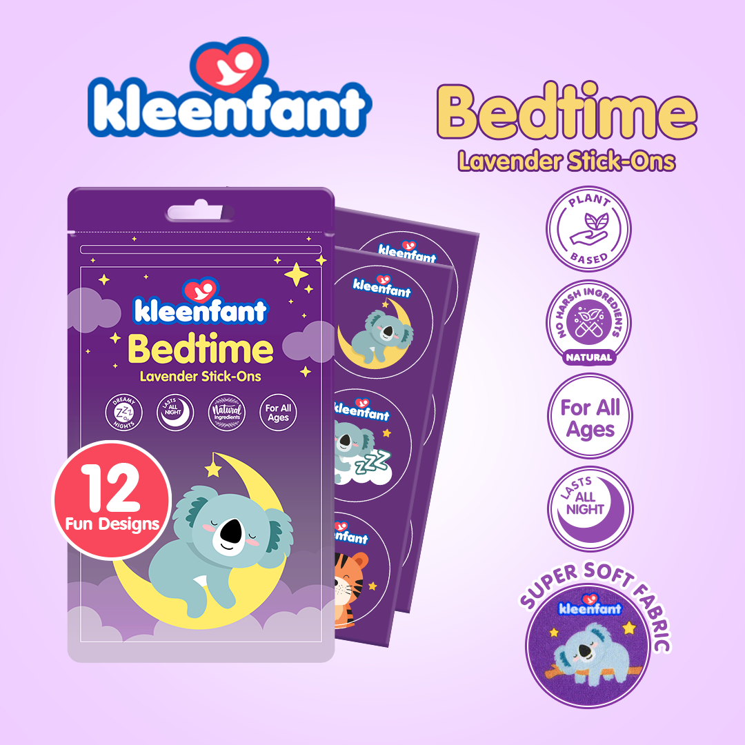 BabyPal Kleenfant Bedtime Lavender Stick-On Patches for All ages