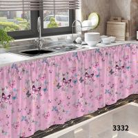 Buy 3 Take 3 6pcs Makapal Lababo Kitchen Curtain Kurtina Sale Free Shipping Curtain Pang Lababo Kurtina Pang Lababo Kitchen Curtain Sink