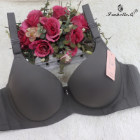 Isabelle.Q 3288 Plus Size Cup C Push up Full Coverage Plain with Wire Moms Bra