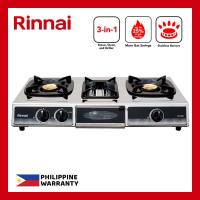 Rinnai RI-524E 3-in-1 Double Burner Stove with Oven and Griller