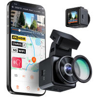 Vantrue E1 Pro 4K Mini Dash Camera for CarSTARVIS 2 HDR Night Vision DashcamBuilt-in 5G WiFi GPSVoice Control24H Parking Mode