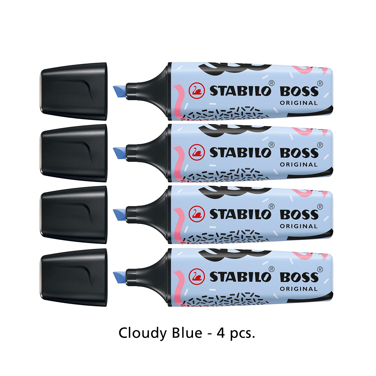 STABILO BOSS ORIGINAL Pastel by Ju Schnee Highlighter Pen Marker Color Set School Office Stationery
