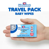 Kleenfant Cleansing Wipes Travel Pack 11 sheets Mini Wipes Collection Pack of 6 Wet Wipes