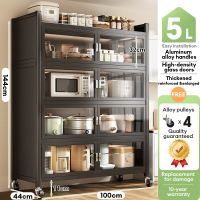 BMZAR Comfort Haven Furniture Co Kitchen Dust Cabinet Dustproof Storage Cabinet Carbon Steel Enclosed Rack