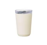 KINTO To Go Tumbler With plug (White - 360ml) - 20441 -  Container - Jug - Water Bottle - Outdoor - Beverage  Drinking Bottle - Handy - Convenient - Easy to carry - Camping - Vacuum Bottle -  Hot - Compact Tumbler - Coffee - Tea-Gift Idea