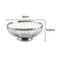 Kitchen Fruit Basket Countertop Fruit Bowl for Holiday Dining Table Party