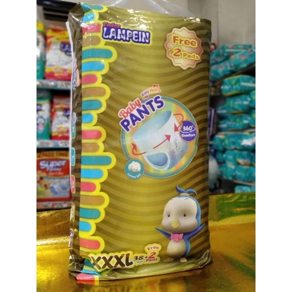 Twins Lampein Baby Pants XXXLarge 38+2pcs