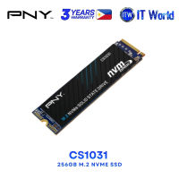 PNY CS1031 256GB M.2 NVMe SSD PCIe Gen3 1700/1100MB/s M280CS1031-256-CL itw