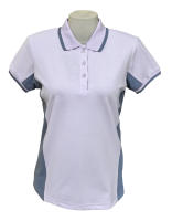 PALETTES Polo Shirt for Women Ladies poloshirt tees t shirt shirts tops Style with collar #8694