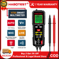 【From Bulacan】HABOTEST HT93 Smart Digital Multimeter Voltage Tester 2000 Counts Volt Meter Auto Ranging Accurately Measures with NCV AC DC 2V 20V 200V 600V