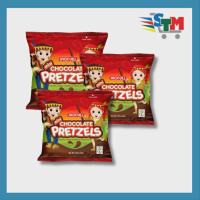 J&J Pretzels Mini Chocolate 28gx3pcs