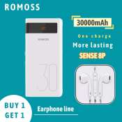 Romoss SENSE8P PLUS Power Bank with Free Headset