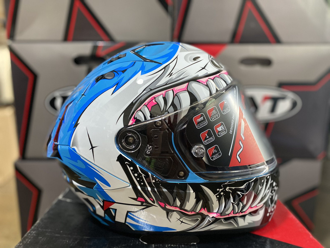 KYT NFR MEGALODON DUAL VISOR FULL FACE 