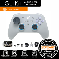 GuliKit TT MAX/PRO Bluetooth Controller For Switch 2/PC/Android/iOS - Ultra Fast Wireless Gamepad with Tension Adjustable TMR JoysticksMicro/Hall Triggers4 Rear PaddlesSwitch 1/2 Wake-UpMulti-functional Adapter