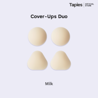 Tapies Cover Ups Duo: Daily & Triangle Nipple Cover Ups [Seamless Opaque Silicone Nipple Covers]