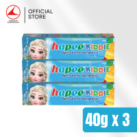 [Bundle of 3] Hapee Kiddie Tutti Frutti Toothpaste 40g