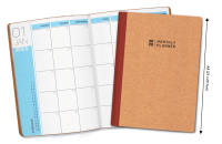 Stradmore DIY Monthly Planner 2026-A4/A5/A6 7.5x4 sizes