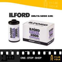 ILFORD DELTA 3200 (135) - 35mm Photographic Film - Size 35mm/135 Format - 36 Shot Exposure - Black and White Film