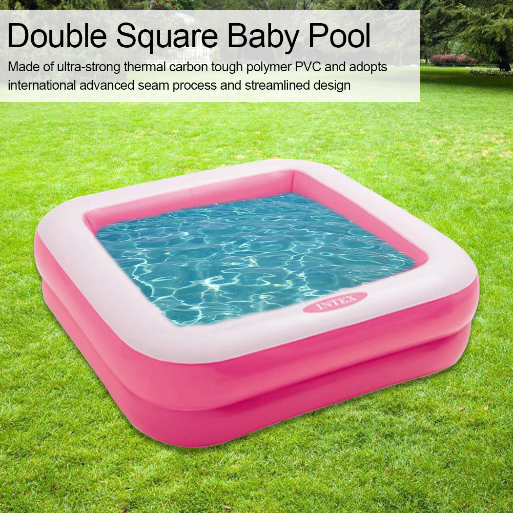 intex square baby pool
