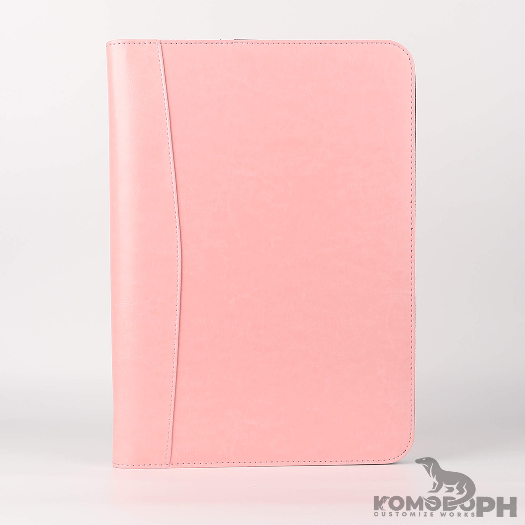 Personalized Leather Portfolio Document Organizer Bag | Legal / Long size. Customize name / Semans file folder