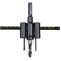 Asaki 30-120mm Adjustable Circle Hole Saw Wood Cutter Drill Bit AK-3678 ( Mulisen)