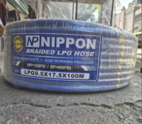 Nippon ORIGINAL Braided LPG Hose NP 3/8 X 100 meters sold per roll