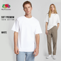 Fruit of the Loom Soft Premium & Classic Tshirts for Men & Women 100% Cotton Mens T-shirts Plain Top Neutral Collection