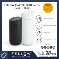 Fellow Carter Slide Mug | Travel Mug | Tumbler | Ceramic Coated | Stainless Steel | Vacuum Sealed