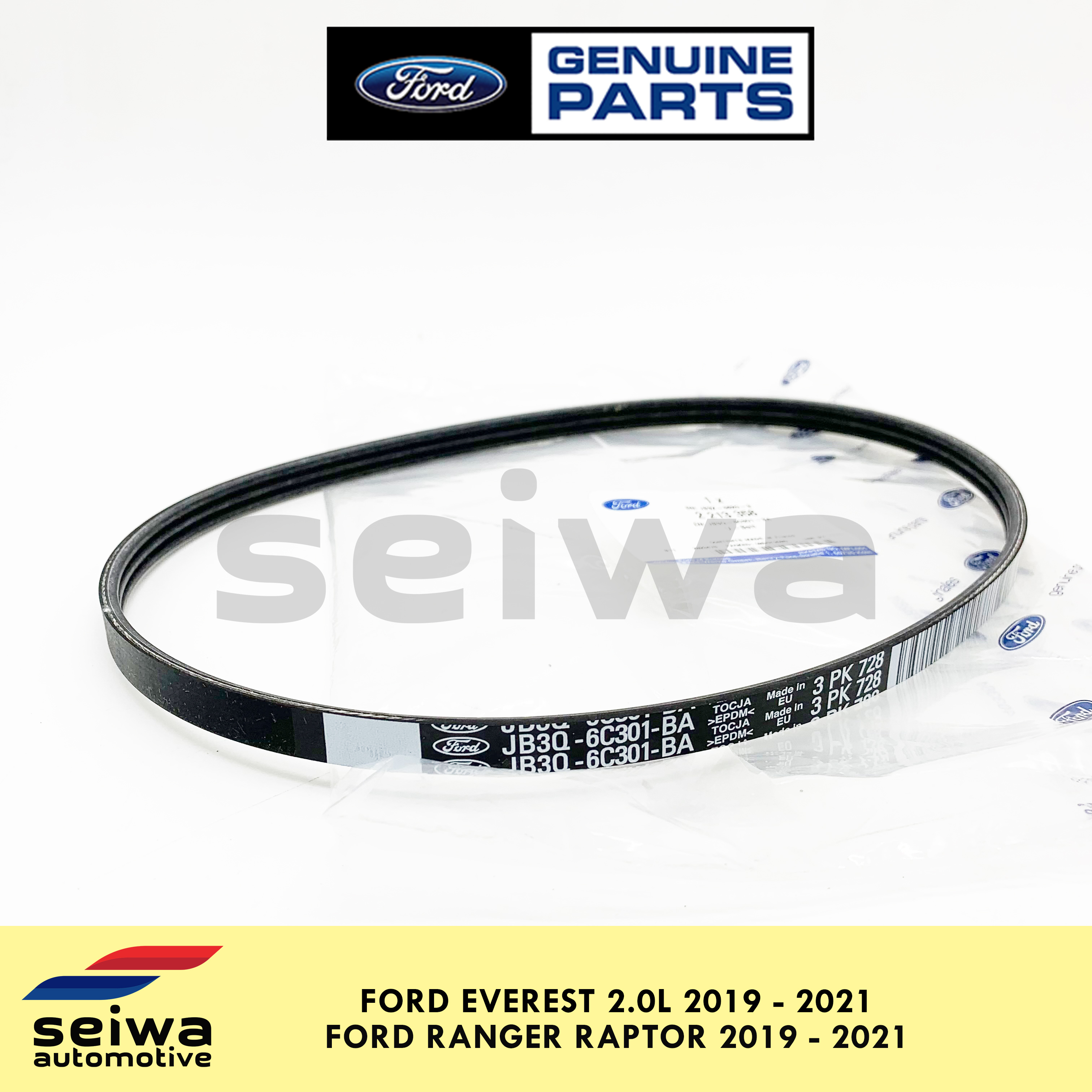 [2019 2021 2.0L] Ford Everest Aircon Belt Ford Ranger Raptor Aircon