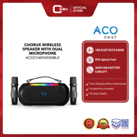 ACO NEST CHORUX WIRELESS SPEAKER WITH DUAL MICROPHONE - ACOCHWSW2MBLK