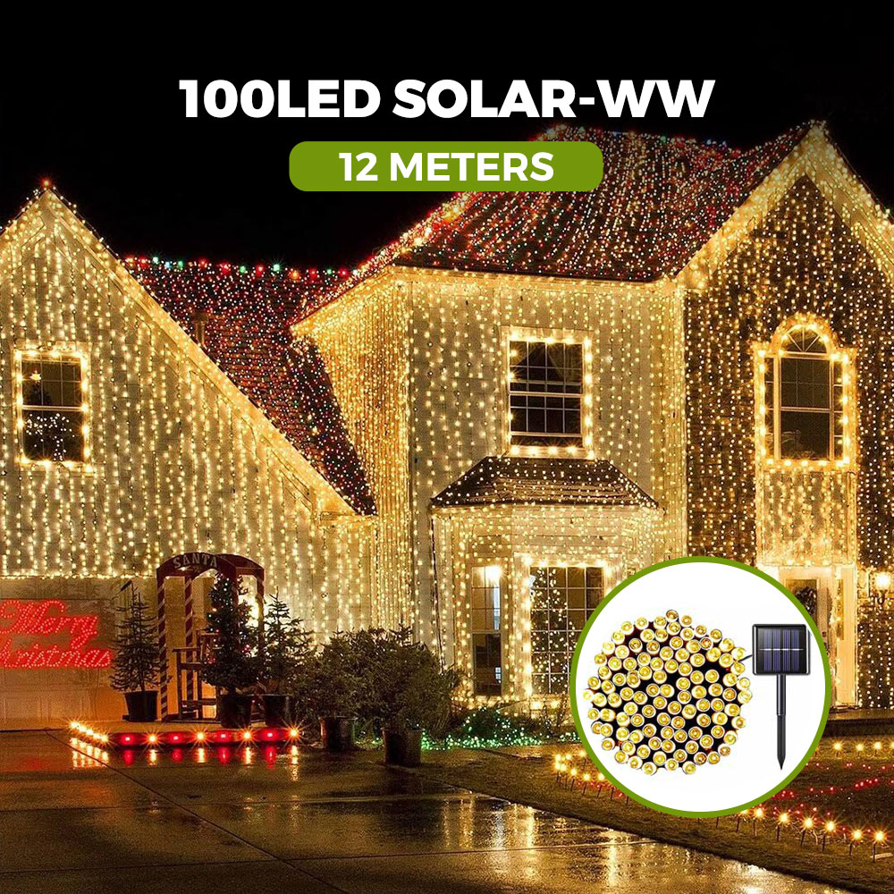 OSQ 100/200LED Solar String Light Outdoor Solar Christmas Light Decoration Light Party Light