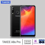 TAKEE A8S Pro Water-Droplet Screen Display Smartphone