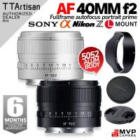 TTARTISAN AF 40mm f2 Autofocus Lens for Sony FE E-Mount Z-Mount L-mount Mirrorless MVP CAMERA