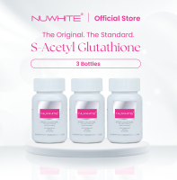 Nuwhite S-Acetyl Glutathione - 200mg of S-Acetyl Glutathione (3 bottles)