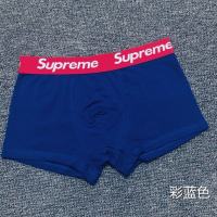 【SHUNAICHI】 Trendy supreme Mens Pure Cotton Briefs Four-Corner Triangle Youth SUP Fabric Comfortable Solid Color Mid-Waist Simple Boxer