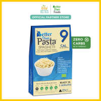 Better Than Organic Konjac Pasta Spaghetti 385g (Keto Friendly Low Calorie Zero Carbs)