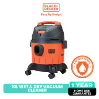 BLACK+DECKER™ Wet & Dry Vacuum Cleaner 10L (BDWD10-B1) 1 Year Warranty