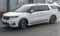 Kia Carnival 2023 2024 2025 2026 Running Board Side Step Board - GSC TYPE  Black  white and  Astral Blue