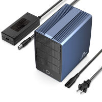 ACASIS 40Gbps Thunderbolt 3/4/5 at USB4 6-Bay Hybrid SATA at NVMe Enclosure Hanggang 136TB 8K DisplayPort Output 4 na RAID Mode (RAID 0/1/JBOD/PM) Matalinong Cooling Fan – EC-1004 (H006)