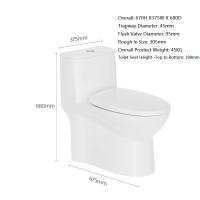 JOMOO One Piece Toilet Bowl 305MM Water Saving Dual Flush Level I water efficiency powerful flush antibacterial toilet Bowl Seat Toilet