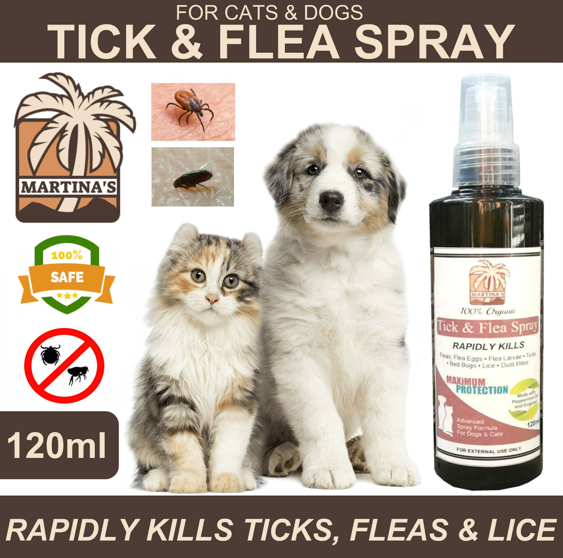 磊 Top 10 Best Fleas & Ticks Pet Sprays of 2023