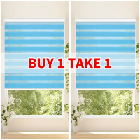 60/80/100/120/140/150/160/180 Width Modern Korean Venetians Duo Roller Window Curtain blinds for window