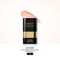 【NEW】GMEELAN Black Truffle Long Lasting Foundation Stick High Coverage with Brush Makeup Waterproof