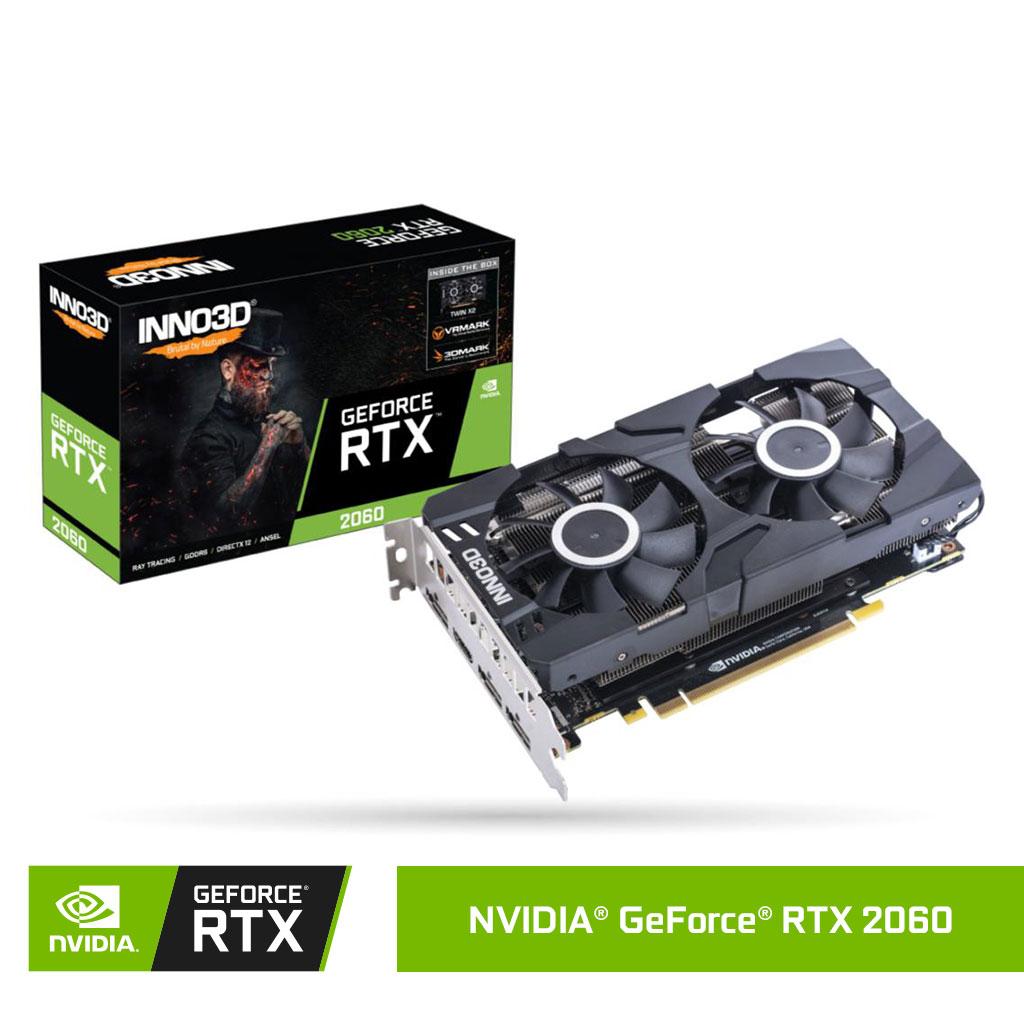 Inno3D GeForce RTX 2060 Twin X2 6GB GDDR6 192Bit