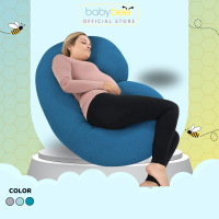 Babybee C- Maternity Pillow Elijah Momcozy Pregnancy Pillows for Sleeping Pregnant Women with Back Hip Leg Belly Support Washable and Pillow Case Punda